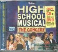 CD + DVD HIGH SCHOOL MUSICAL THE CONCERT SEALED NEW  