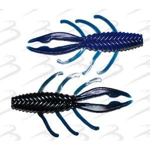  Bruiser Baits   The Intruder   Black & Blue Sports 