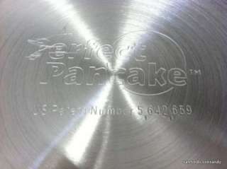 Spatula Free Perfect Pancake Maker ~ Stainless Steel Non Stick Finish 