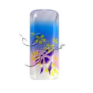  Butterfly & Flowers Pre designed Acrylic/UV Gel Artificial 