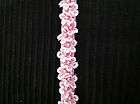 NWT~Impawsters Fashion Dog Collar Pink Pearl Flower Pup
