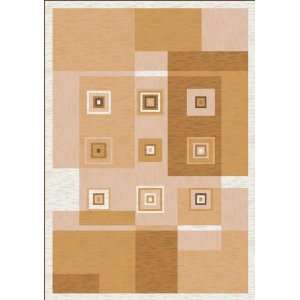  Pastiche Collection Bloques Golden Morn C317 Nylon Rug 7 