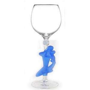  Hand Blown Wine Glass with Figurines Stem: Everything Else