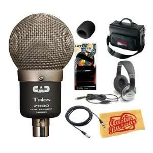  CAD Trion 7000 Dual Element Ribbon Microphone Bundle with 