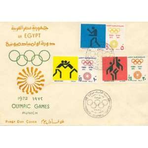   20th Olympic Games in Munich Issued 17 August 1972 Scott #s 921 3