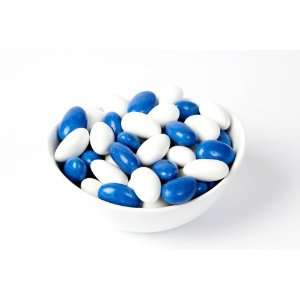 Blue and White Jordan Almonds (10 Pound Grocery & Gourmet Food