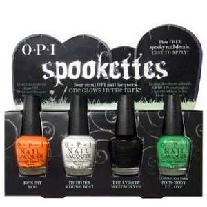   Halloween Minis Collections 3/PK with BLACK & SILVER SHATTER FULL SIZE