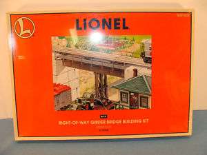 Lionel O Right of Way Girder Bridge Building Kit #12968  