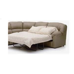  Melnic Leather Reclining Sleeper Sectional
