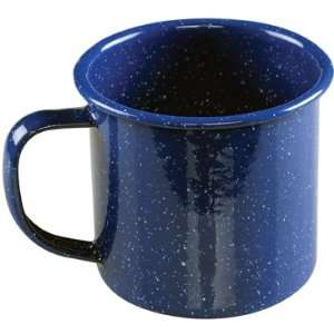   12 Ounce Enamelware Coffee Mug (Blue) 