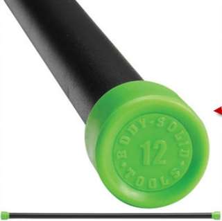 Body Solid 12lbs Green Padded Weight Bar  