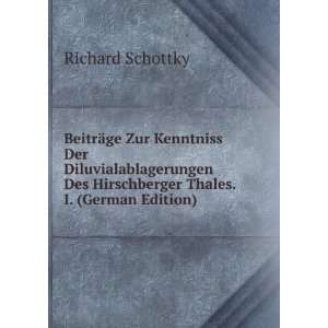   Des Hirschberger Thales. I. (German Edition) Richard Schottky Books