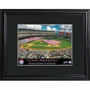 Texas Rangers MLB Stadium Personalized Print:  Sports 
