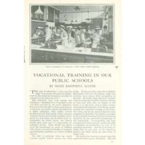   1912 Vocational Training in New York Public Schools 