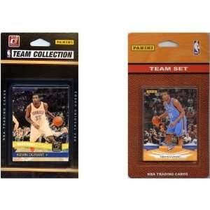  NBA Oklahoma City Thunder 2 Different Licensed Trading Card Team 