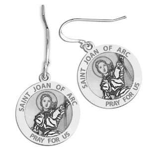  Saint Joan Of Arc Earrings: Jewelry