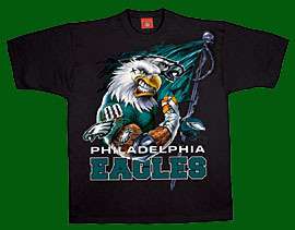 Philadelphia Eagles NEW Big Guns T SHIRT Large Tee  