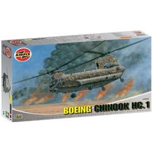  72 Boeing CH47 Chinook HC1 Troop Carrier Helicopter Kit Toys & Games