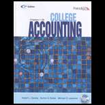 College Accounting, Chapters 1 28   With CD 5TH Edition, Robert L 