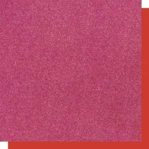  6 1/4 Square Metallic Invitation Cards Purple Rain Red (50 