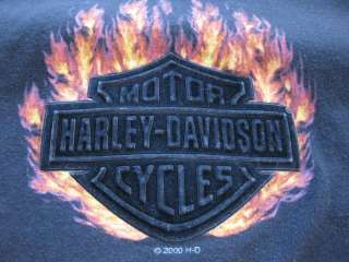   DAVIDSON T Shirt Sz 2xl Beartooth HD billings MT Raised emblem XXL