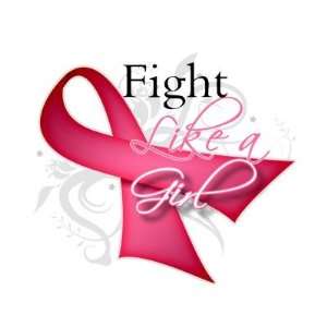  Fight Like a Girl Ribbon   Breast Cancer Mousepad Office 