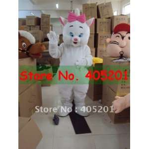  white magic cat mascot costumes: Toys & Games