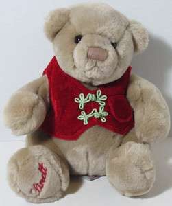 Gund Exclusive LINDT SANDY BROWN TEDDY BEAR Stuffed Plush Animal 44549
