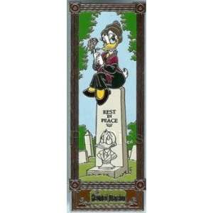 Disney Pins   Haunted Mansion   Daisy on Tombstone   Characters in 