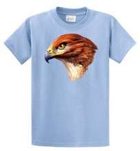 HAWK HEAD MASCOT TEAM T SHIRT SHIRT  