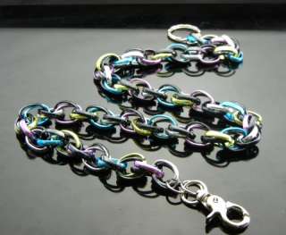 30 Multicolor Hip Hop Jeans Wallet Key Chain TDB123  