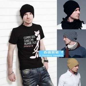 Hot Fashion Soft & Warm Cool Mens Winter Wool Cap Snow Hat hats PF705 