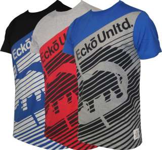 NEW MENS ECKO RED GREY BLUE SHORT SLEEVE TEE T SHIRTS  