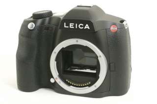 Leica 37.5 MP S2 Black Digital SLR Camera Body S 2 186177 799429108021 