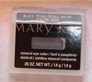 Mary Kay MINERAL EYE COLOR   BLACK PEARL   NIB   eye shadow 