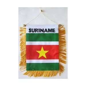  Suriname   Window Hanging Flag Automotive