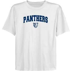 Florida International Golden Panthers Youth White Logo Arch T shirt 