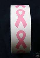 100 TANNING TATTOOS PINK RIBBON BREAST CANCER STICKERS  