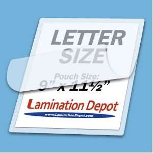  10 Mil Letter Laminating Pouches 9 x 11 1/2 (50/bx 