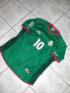 MEXICO CUAHUTEMOC BLANCO WC 2002 JERSEY $ 0.99. NR   