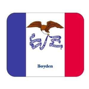  US State Flag   Boyden, Iowa (IA) Mouse Pad: Everything 