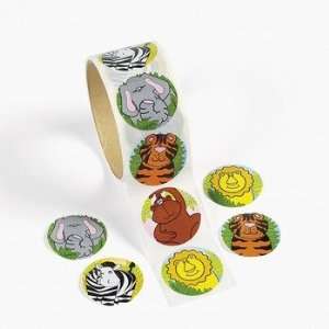  Zoo Animal Stickers   100 tickets per unit: Toys & Games