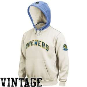 Majestic Milwaukee Brewers Natural Light Blue Cooperstown 
