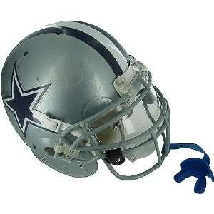 Tashard Choice #23 2008 Cowboys Game Used Silver Helmet w/ Visor 