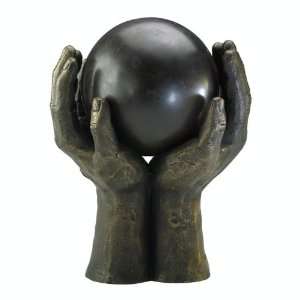    Cyan Designs Hands and Sphere Sculpture 02125