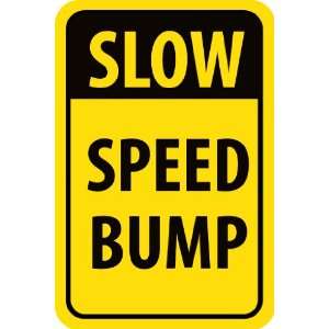 Slow Speed Bump, 18X12, .080 Hip Ref Aluminum  Industrial 