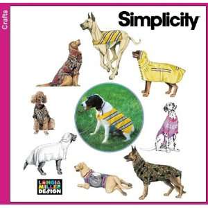    Simplicity 9520 Sew Pattern LARGE SIZE DOG CLOTHES 