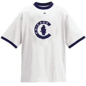  Chicago Cubs Cooperstown 1908 Logo Ringer T Shirt Sports 