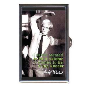  ANDY WARHOL PAINTER TAP DANCER Coin, Mint or Pill Box 