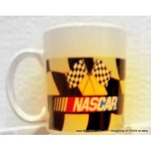  NASCAR Checkered Flag Mug Cup 2007 Finish Line Coffee 